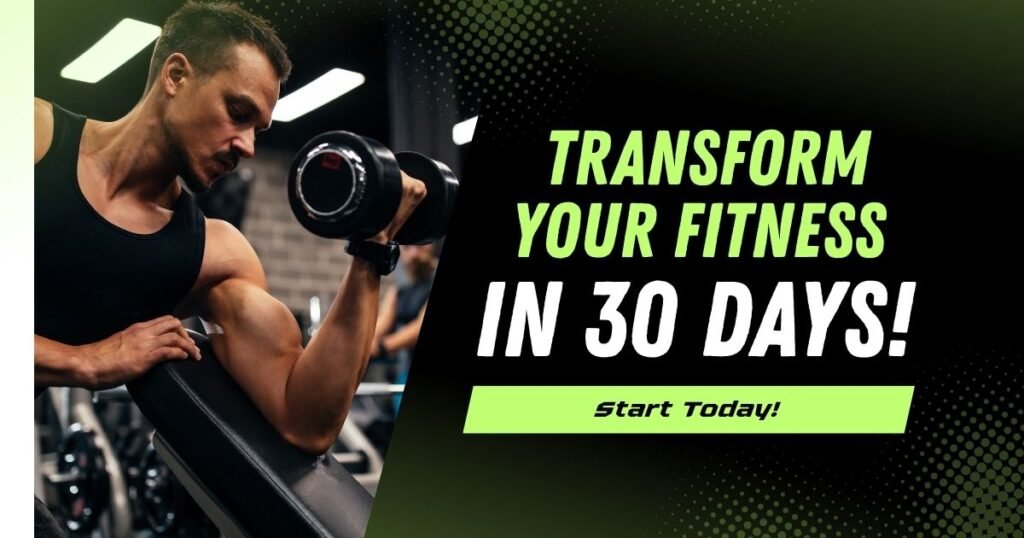 30-Day Beginner Workout Plan: Build Strength & Muscle Step by Step30-Day Workout Plan for Beginners (Complete Guide to Build Strength, Lose Fat & Stay Fit)