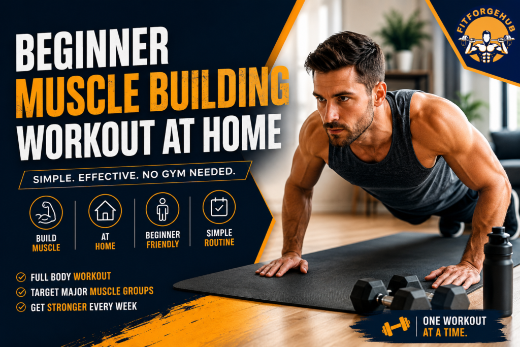 Best Beginner Muscle Building Workout at Home: A Simple Guide