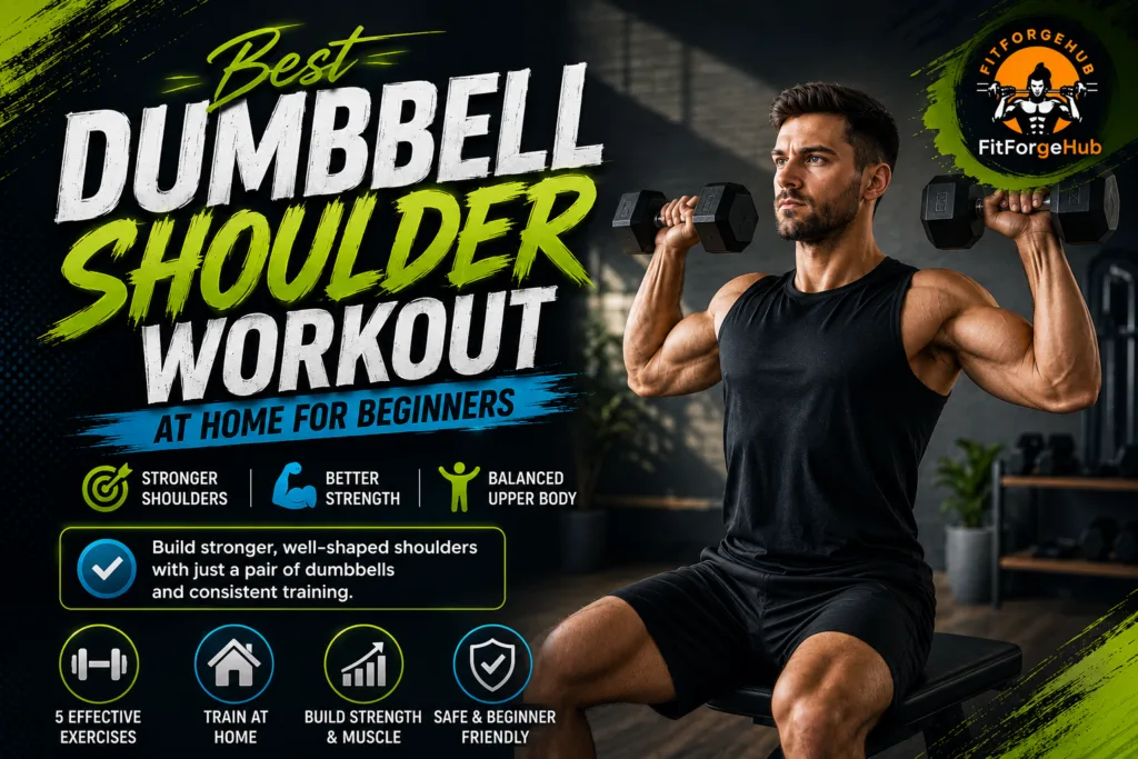 Best Dumbbell Shoulder Workout at Home for Beginners