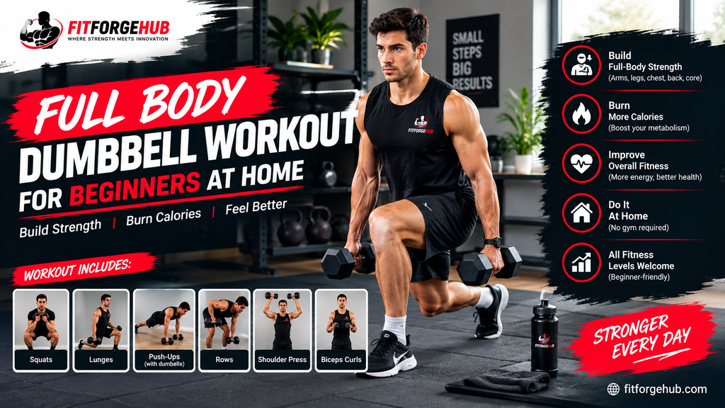 Full body dumbbell workout for beginners Full body dumbbell workout for beginners