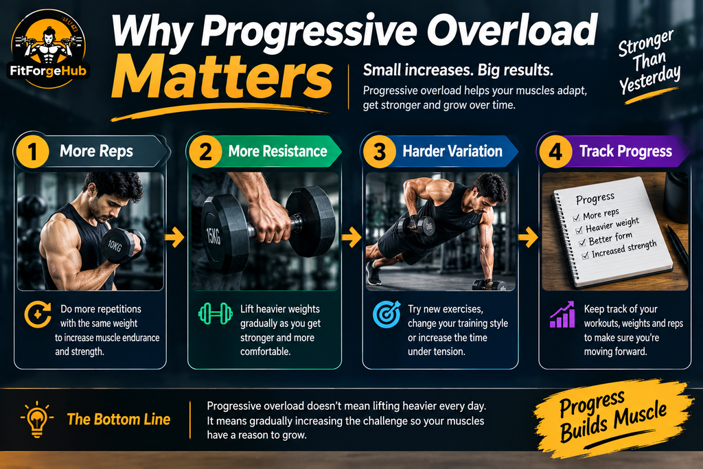 Why Progressive Overload Matters progressive overload for muscle growth